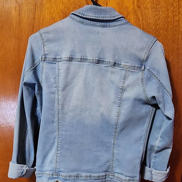 Youth XL (14-16) Cat & Jack Blue Denim Jean Jacket - Picture 10 of 10